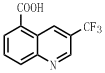 3-(trifluoromethyl)quinoline-5-carboxylic acid
